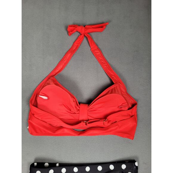 Holipick Womens High Waist Bikini Set Two Piece Swimsuit Tummy Control Medium - Picture 6 of 7